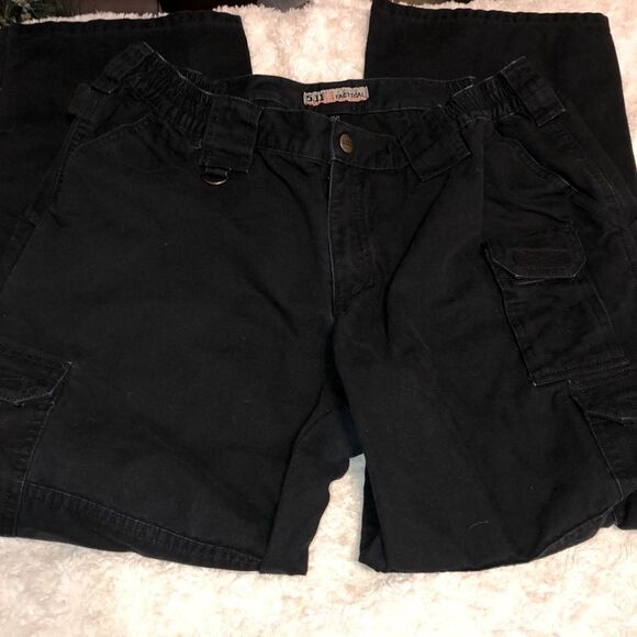 5.11 Navy Blue Tactical Security Police Pants Women size 14 - Picture 4 of 7